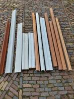 Kozijnhout, diverse lengtes en profielen., Ophalen, Hout, 75 tot 150 cm, Raamkozijn