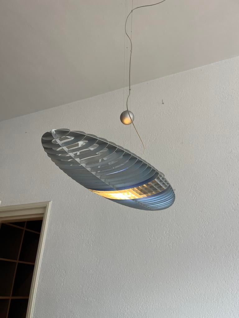 Hanglamp Luceplan Titania - Alberto Meda & Paolo Rizzatto, Ophalen, Gebruikt, Metaal, Minder dan 50 cm