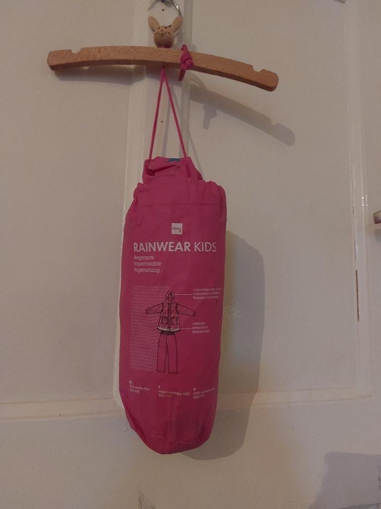 Regenpak 2 delig ideaal maat 98-104    z.g.a.n, Kinderen en Baby's, Kinderkleding | Maat 98, Ophalen of Verzenden, Zo goed als nieuw