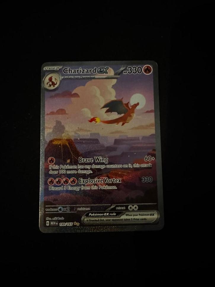 Mew 199 Charizard, Hobby en Vrije tijd, Verzamelkaartspellen | Pokémon, Nieuw, Losse kaart, Foil, Ophalen of Verzenden