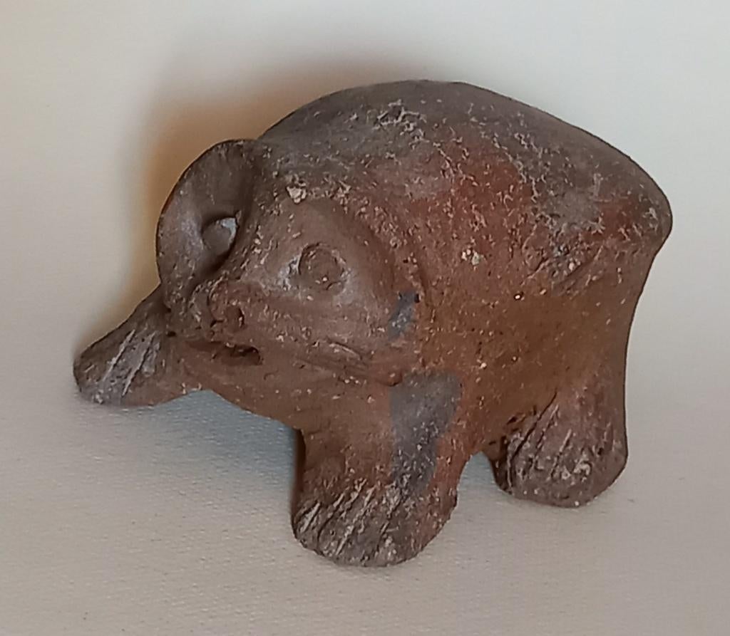 Terracotta beeldje, Antiek en Kunst, Antiek | Keramiek en Aardewerk, Verzenden