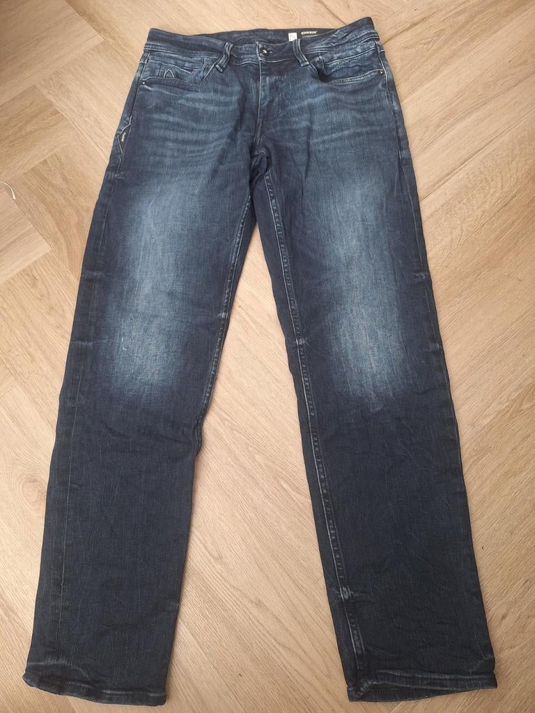 Chasin' Regular Jeans - Maat W28 L32, Chasin', Blauw, W32 (confectie 46) of kleiner, Ophalen of Verzenden