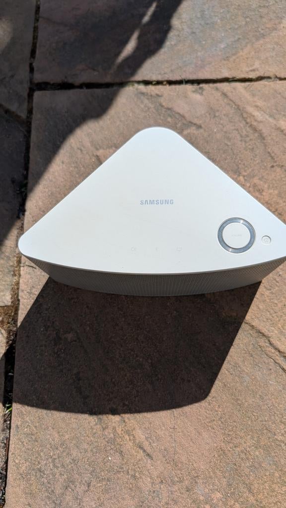 2 x Samsung Wireless Audio Wam351 Speaker, Audio, Tv en Foto, Luidsprekers, Zo goed als nieuw, Front, Rear of Stereo speakers