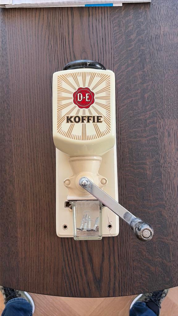 Koffiemolen Douwe Egberts orgineel, Ophalen of Verzenden