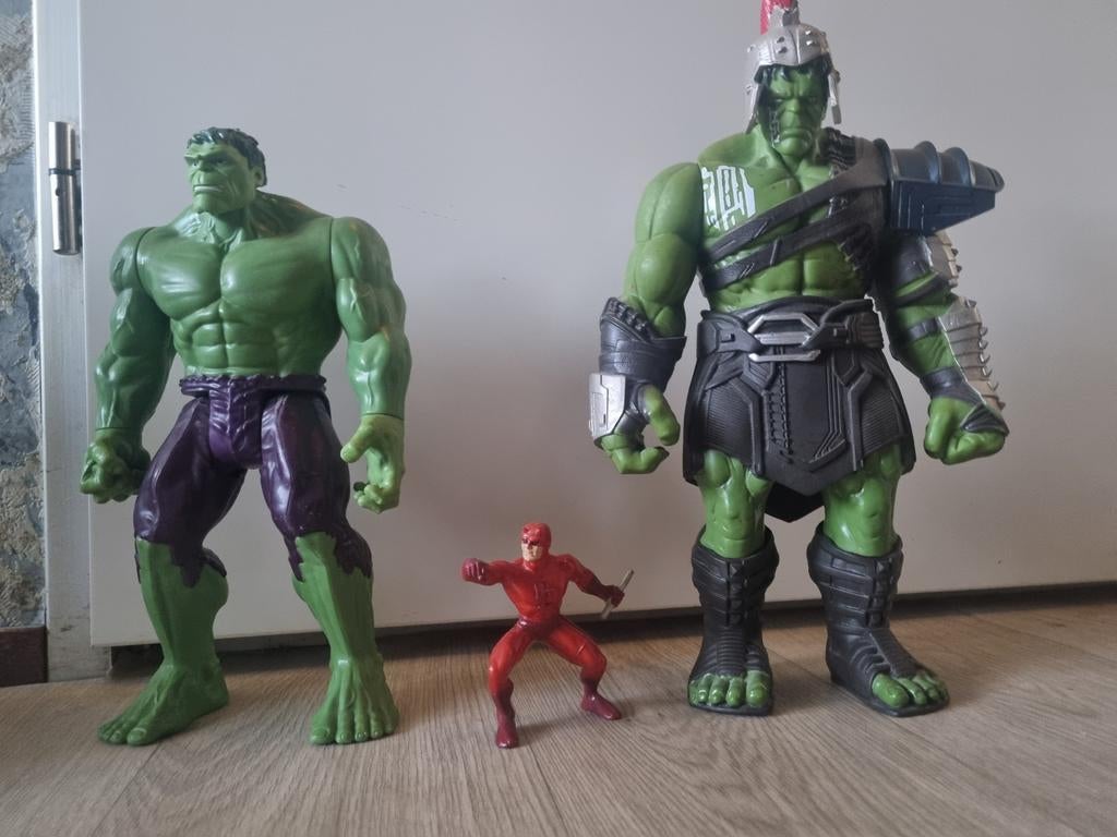 Hulk en daredevil, Ophalen