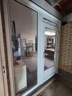 Kunststof buitendeur en zijlicht, Doe-het-zelf en Verbouw, Ophalen, Kunststof, Gebruikt, Deurkozijn