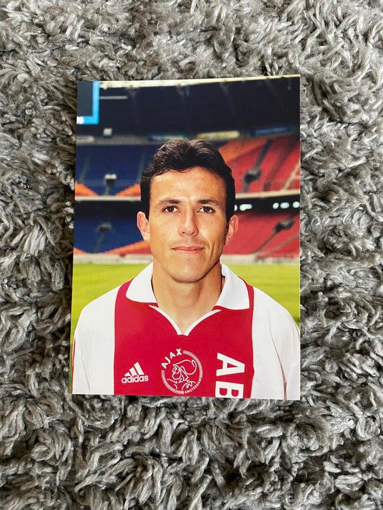 Spelerskaart Tomás Galásek - Ajax, Ophalen of Verzenden, Gebruikt, Ajax, Spelerskaart