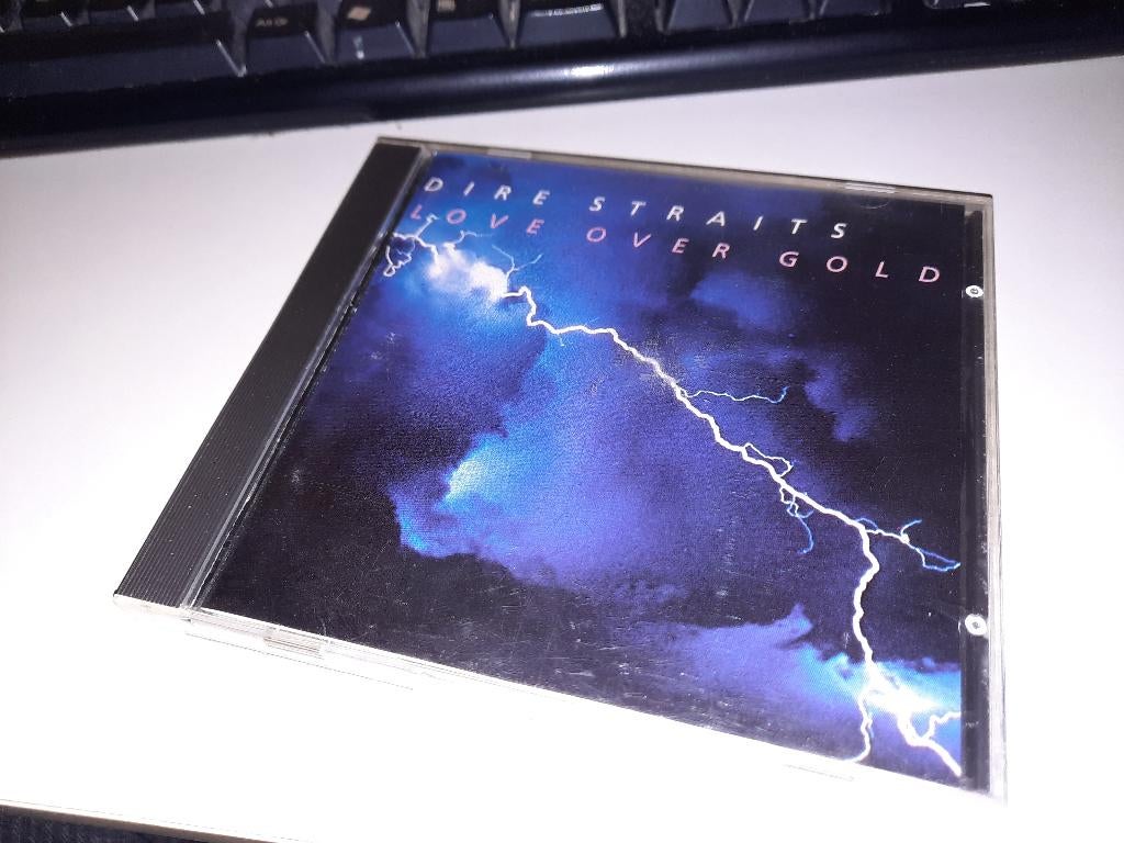 CD RARE BLUE SWIRL Dire Straits – Love Over Gold, Ophalen, Gebruikt, Poprock
