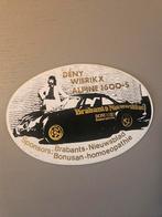 Alpine Auto sticker, Ophalen of Verzenden, Zo goed als nieuw