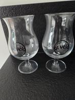 2 bierglazen Orvelo, Ophalen of Verzenden, Zo goed als nieuw, Bierglas