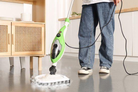 van 49.95 voor 19.95 -- swiss pro+ 2 in 1 stoommop-reiniger, ., Ophalen of Verzenden, ., Mop of Dweil