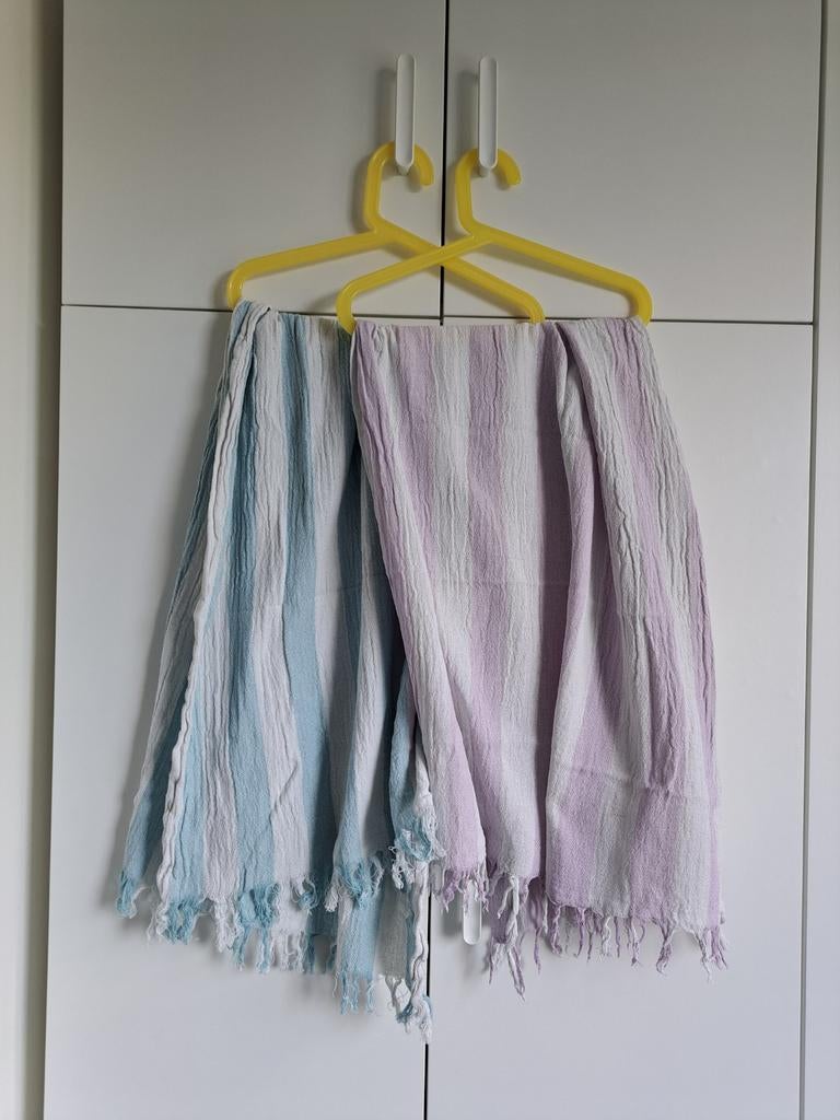 2x handdoek hammam 120 x 60 cm NIVEA (nieuw alleen gewassen), Ophalen of Verzenden, Nieuw, Overige kleuren, Handdoek