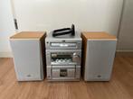JVC UX-P3R stereoset radio cd speler casettedeck compleet 🎶, Ophalen of Verzenden, Zo goed als nieuw, JVC