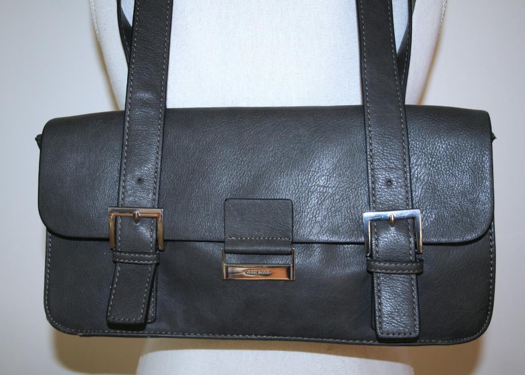 Gerry Weber kunstleer tas, Sieraden, Tassen en Uiterlijk, Verzenden, Nieuw, Grijs, Handtas