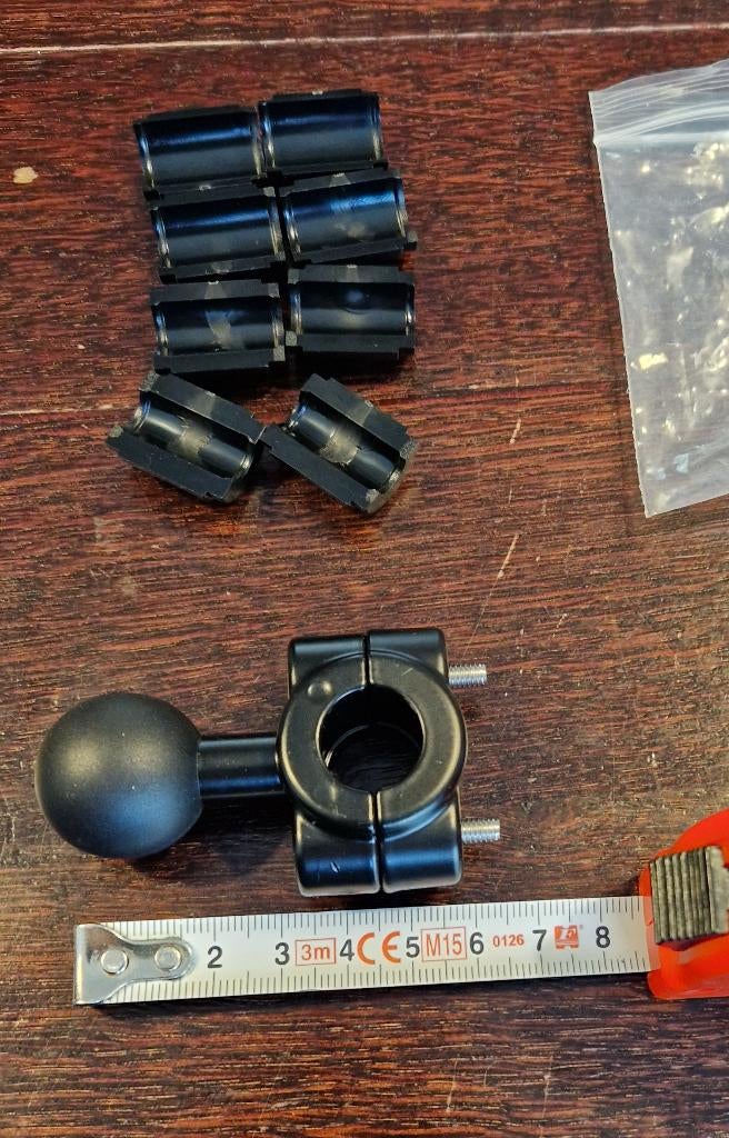1 inch bal kogelmount voor op hoofdsteun., Motoren, Ophalen, Nieuw