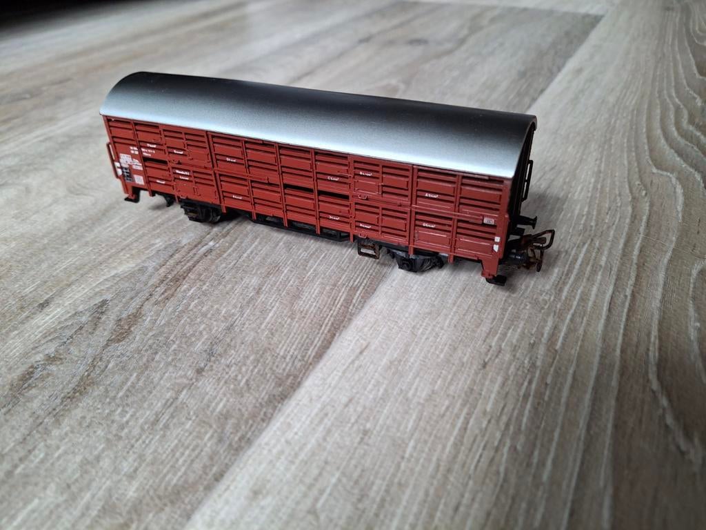 Marklïn HO veewagon DB, Hobby en Vrije tijd, Modeltreinen | H0, Gebruikt, Wagon, Wisselstroom, Märklin, Ophalen of Verzenden