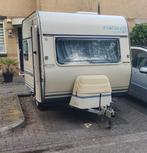 Retro Caravan Knaus Komfort 325 DeLuxe, Caravans en Kamperen, Caravans, Luifel, Kleine zit, Particulier, Dwarsbed