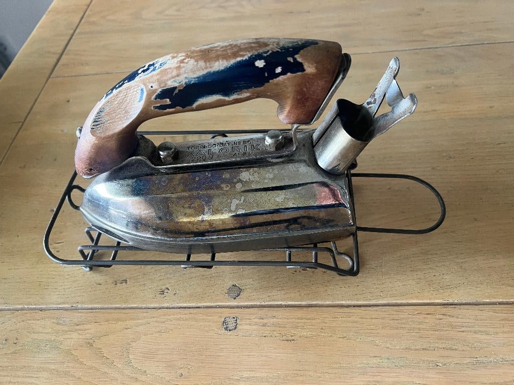 Vintage Kalorik strijkijzer, Ophalen of Verzenden, Gebruikt
