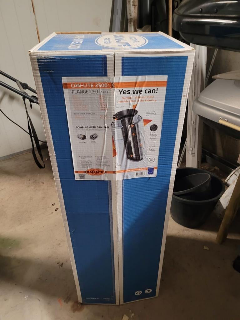 CAN-LITE 2500 filter met flens 250 mm, Ophalen of Verzenden, Nieuw, Afzuiger