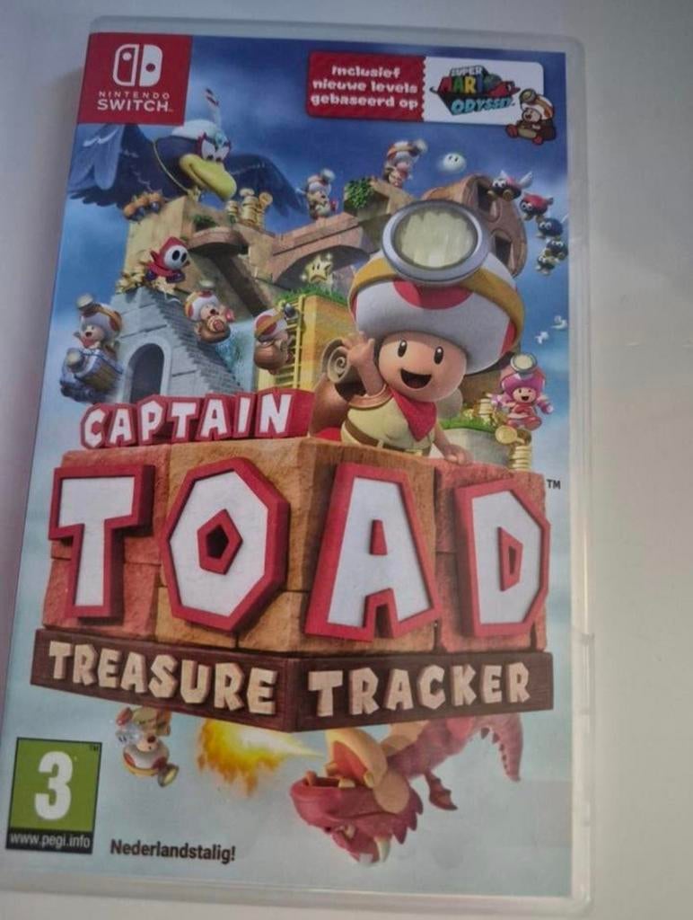 Captain Toad Treasure Tracker Nintendo Switch, Spelcomputers en Games, Ophalen of Verzenden, Nieuw