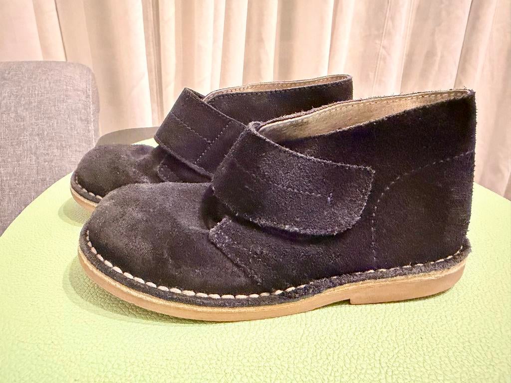 Kmins suède kinderschoenen maat 27, Ophalen of Verzenden, Gebruikt, Jongen of Meisje, Schoenen