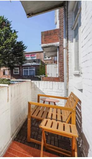 Ikea tuinbankje, Tuin en Terras, Tuinbanken, Ophalen, Zo goed als nieuw, Hout