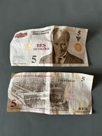 5 Lira biljetten (2) Turkije, Ophalen of Verzenden, Buitenland, Bankbiljetten