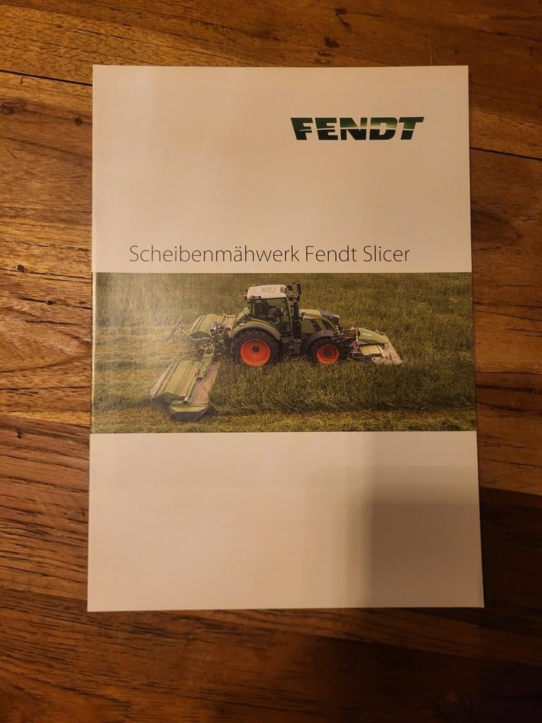 tractor folder Fendt Slicer, Boeken, Ophalen of Verzenden, Zo goed als nieuw