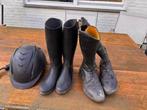 2 paar paard rijlaarzen (mt 33 en 37) en 1 cap S/M, Dieren en Toebehoren, Ophalen, Overige soorten