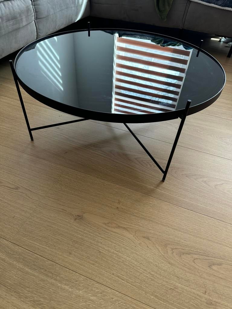 Westwing Salontafel rond, Ophalen, 50 tot 100 cm, Rond, Zo goed als nieuw
