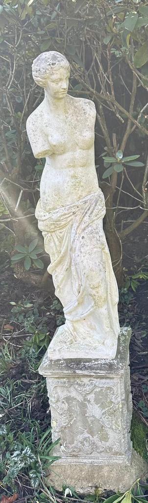 Tuin beeld, Tuin en Terras, Ophalen, Zo goed als nieuw, Beton, Mensenbeeld