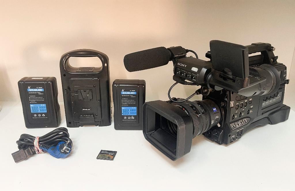 SONY HVR-S270P professionele HDV camcorder + Memory UNit, N, 20x of meer, Ophalen of Verzenden, N