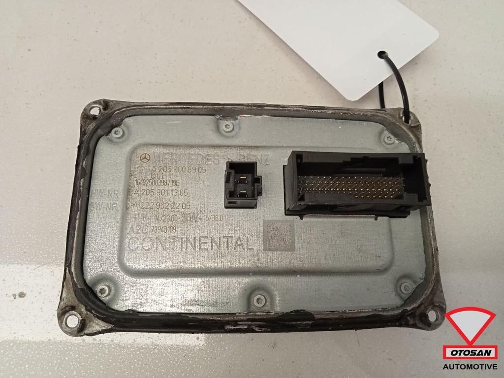 MB C klasse W205 S205 Koplamp a2059006905 xenon ballast modu, Gebruikt, Mercedes-Benz AG, Mercedes-Benz, Ophalen of Verzenden