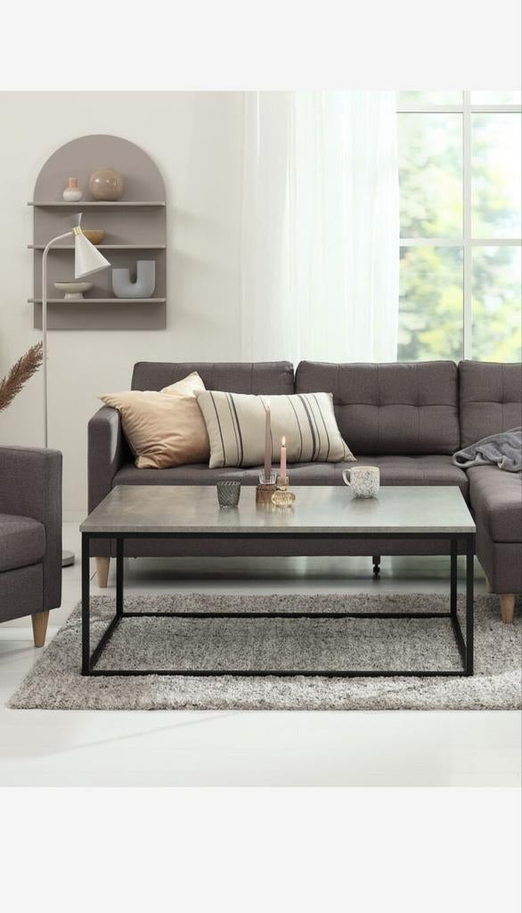 Salontafel betonlook 115cm x 75cm, Ophalen, Minder dan 10 m²