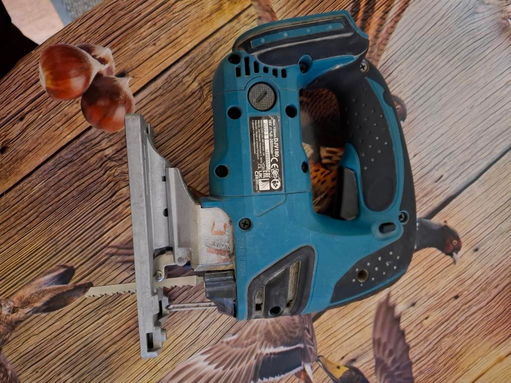 Makita DJV180 LXT.  Decoupeerzaag - Zo goed als nieuw, Ophalen, Zo goed als nieuw, Makita, Decoupeerzaag