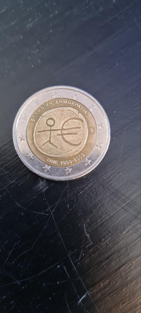 Zeldzame antieke 2 euro munt - 4 miljoen stuks wereldwijd, Postzegels en Munten, Munten | Europa | Euromunten, Ophalen, Griekenland