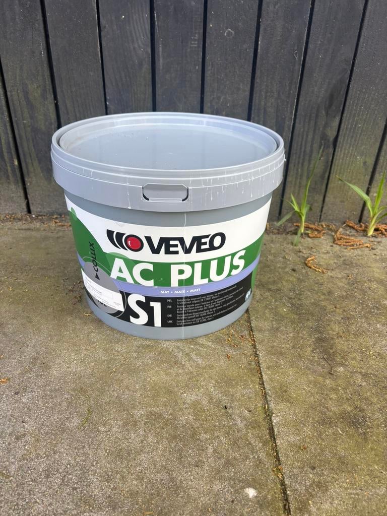 Veveo Collix nieuwe witte verf, Doe-het-zelf en Verbouw, 10 tot 15 liter, Ophalen, Zo goed als nieuw, Wit