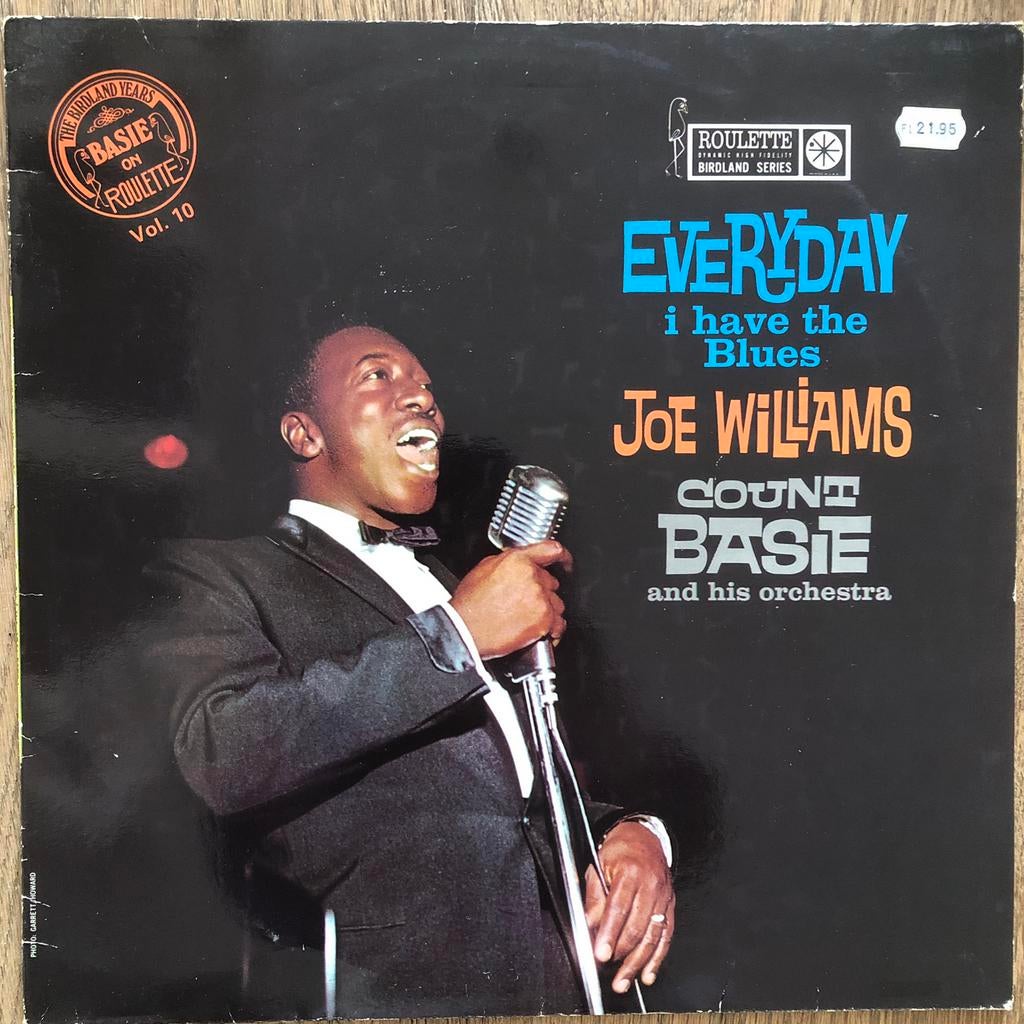Joe Williams LP:  Everyday I Have The Blues, Ophalen of Verzenden, Zo goed als nieuw, 1940 tot 1960, 12 inch