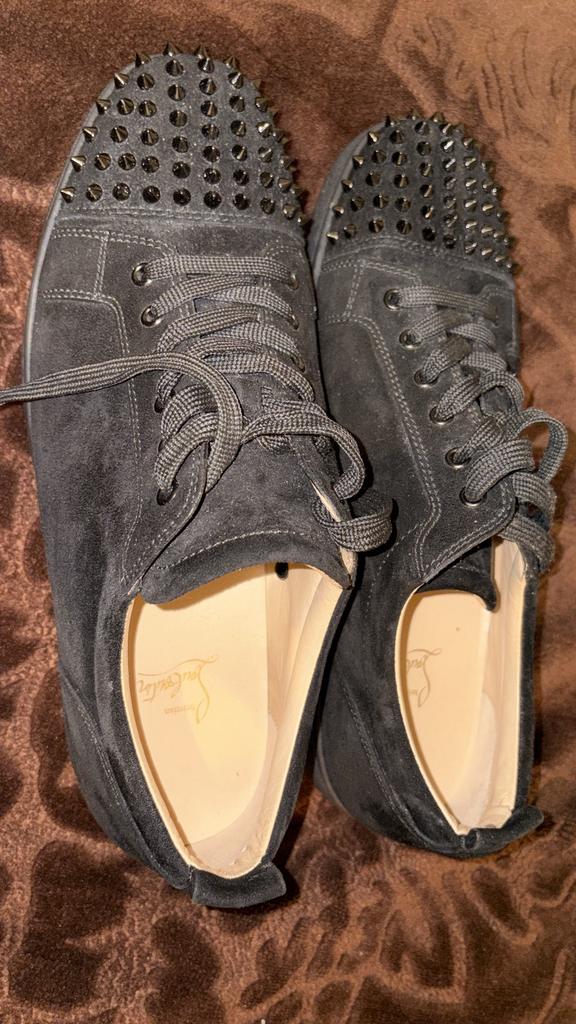 Maat 46 Christian louboutin louis junior spikes origineel, Ophalen of Verzenden, Nieuw, Zwart