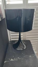 Design Tafellamp Flos T2 Zwart, Ophalen, Zo goed als nieuw, Metaal, 50 tot 75 cm