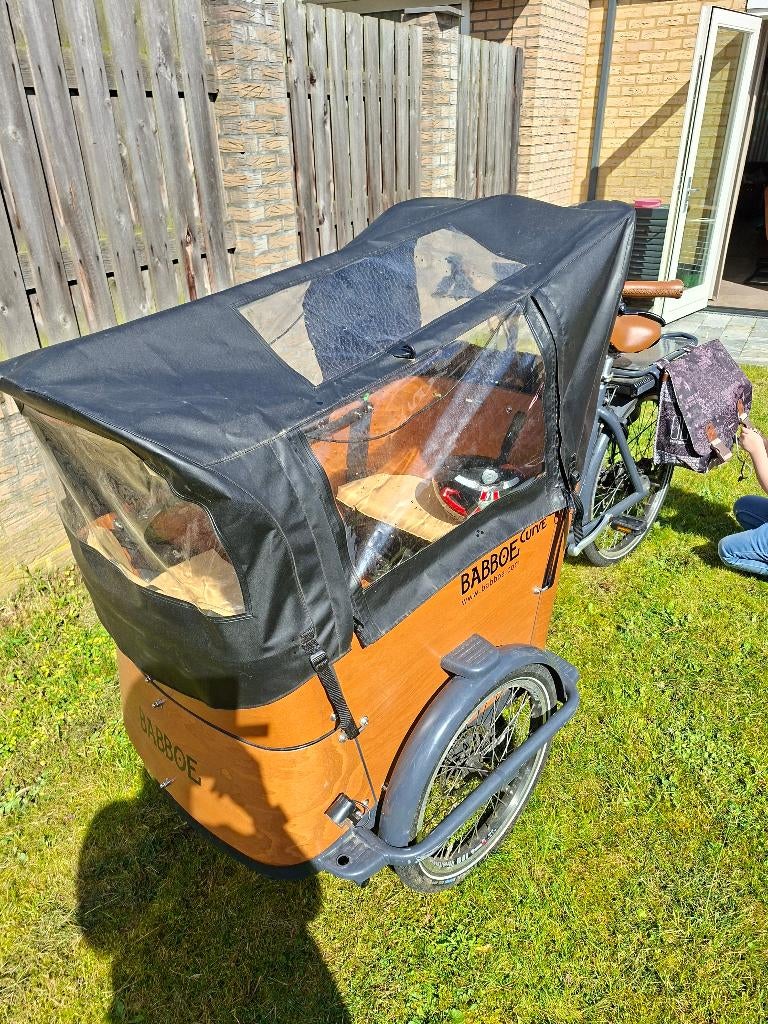 Babboe curve e, 4 kinderen of meer, Huif, Zo goed als nieuw, Ophalen