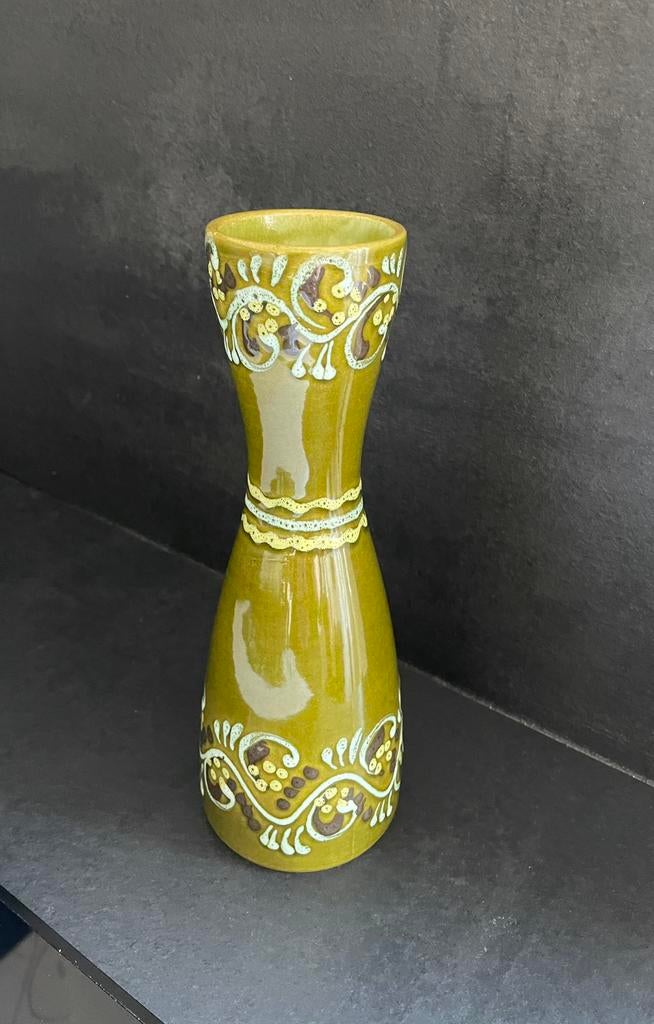 Prachtige  Vintage design vaas, Huis en Inrichting, Woonaccessoires | Vazen, Overige materialen, Overige kleuren, Verzenden, Zo goed als nieuw