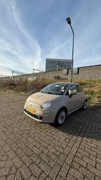 Fiat 500C 0.9 Twinair AUTOMAAT 2015 Bruin/Cappuchino, Auto's, Stof, 40 €/maand, Beige, Bruin