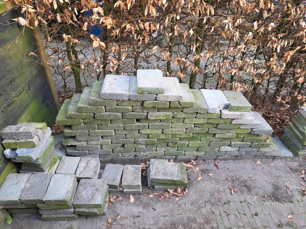 Gebruikte stenen 30x20, Tuin en Terras, Tegels en Klinkers, Ophalen of Verzenden, Gebruikt, Beton, Terrastegels