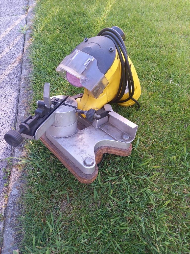 Mannesmann slijpmachine voor motorzaagkettingen, Ophalen of Verzenden, Gebruikt, Minder dan 700 watt, Overige typen