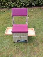 Viskoffer met plateau, Ophalen, Zo goed als nieuw