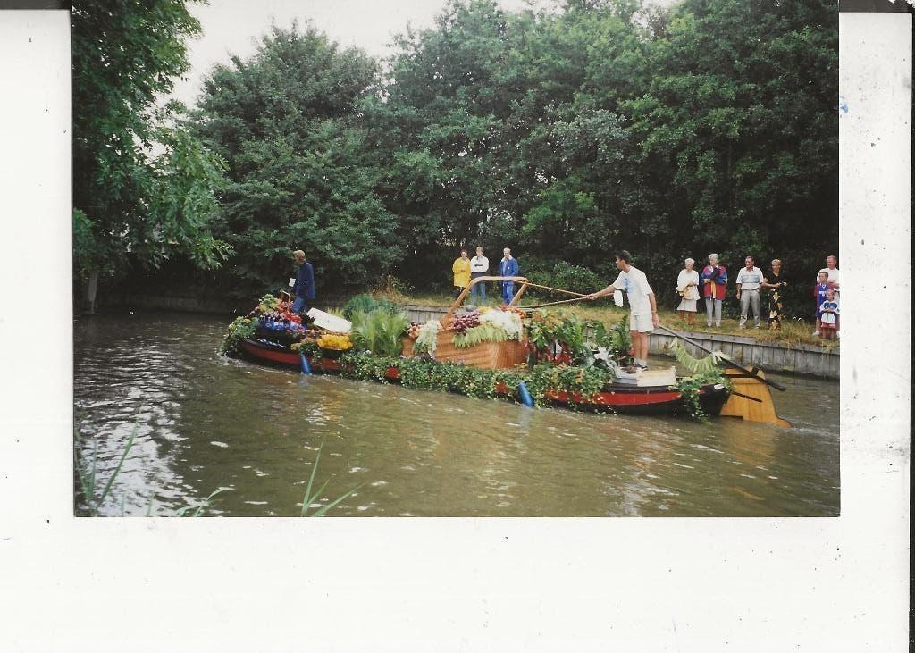 Schipluiden Bloemencorso westlander, Ophalen of Verzenden, 1980 tot heden, Ongelopen, Zuid-Holland