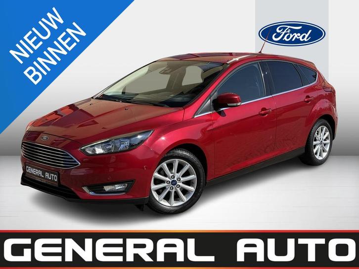 Ford Focus 1.0 Titanium, Navi, Nieuwe Distributie Riem, Auto's, Ford, Bedrijf, Te koop, Focus, ABS, Airbags, Airconditioning, Alarm