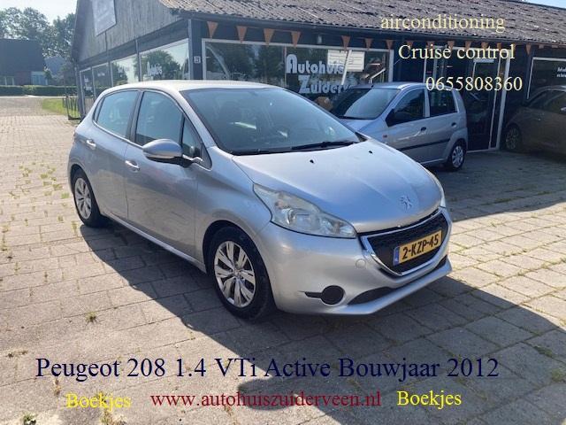 PEUGEOT 208 1.4 VTi 95PK 5D Active Inruil Mogelijk !, Auto's, Peugeot, Bedrijf, Te koop, ABS, Airbags, Airconditioning, Alarm