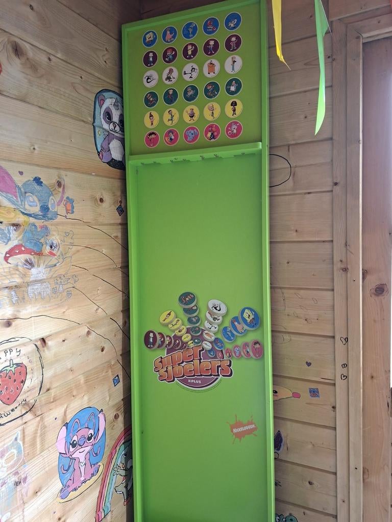 Sjoelbak, super leuk, incl. schijfjes, Een of twee spelers, Ophalen of Verzenden, Gebruikt, Nickelodeon